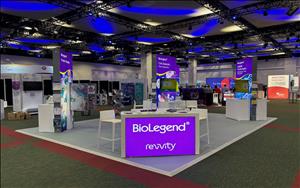 BioLegend 6m x 9m Exhibit at CEI 2024 in Dublin, Ireland